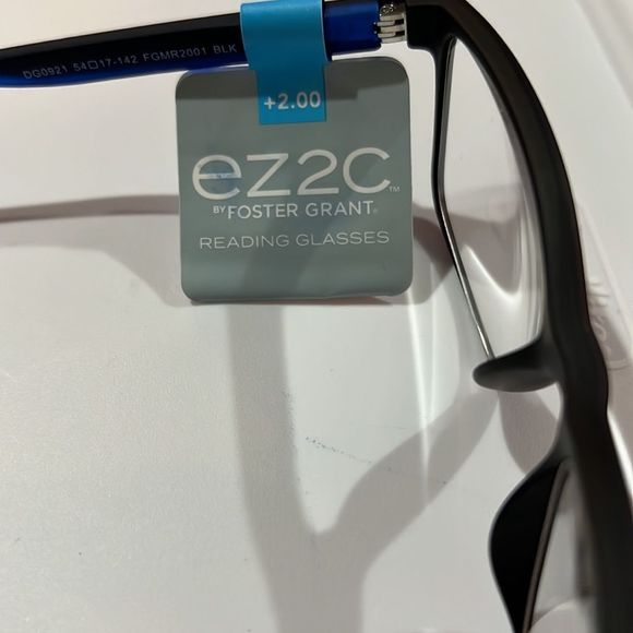 EZ2C Foster Grant Readers Black Matte. 2.00 NWT - Picture 4 of 6